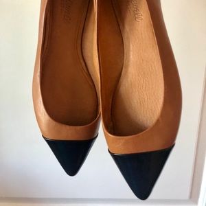 Madewell Leather Flats Size 8